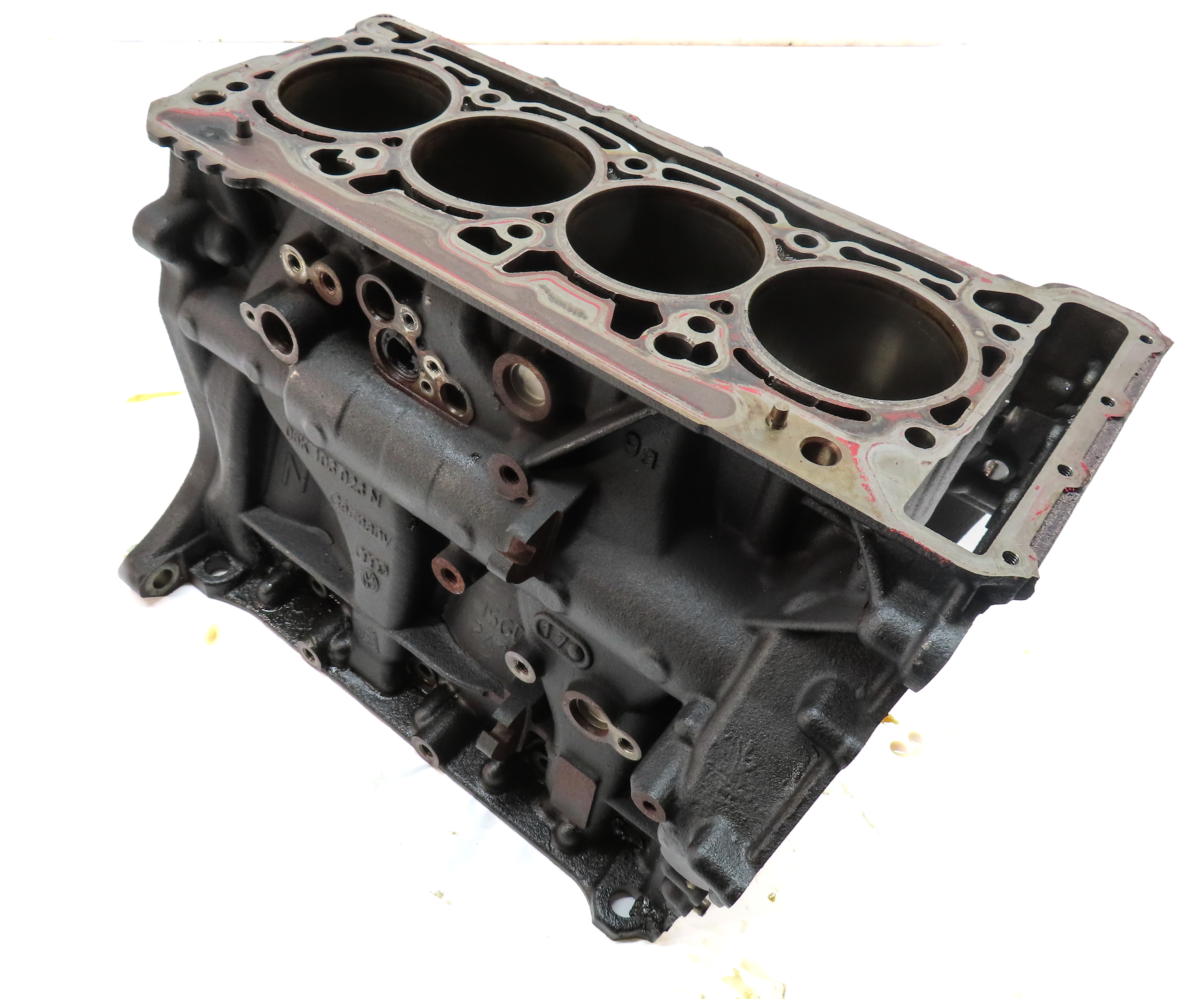 2017-2018 AUDI A3 (8V) 2.0L TURBO (CZRA) ENGINE MOTOR BARE CYLINDER BLOCK — exact item pictured